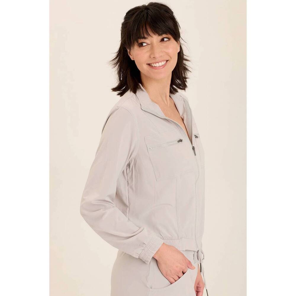 NEW XCVI active quinn bomber top in artic - Picture 3 of 3